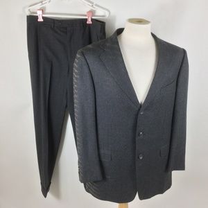 ERMENEGILDO ZEGNA SU MISURA WOOL Rayon GRAY Suit